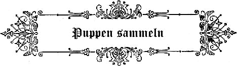 Puppen sammeln - Puppenpflege