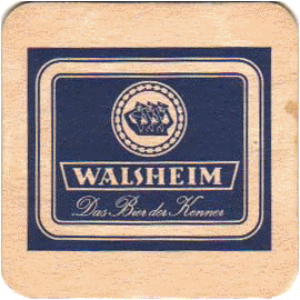 Walsheim - Bierdeckel