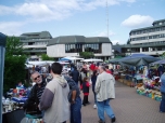 Bilder vom Flohmarkt in Homburg